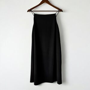 Maggy London Little Black Open Back Sleeveless Cocktail Shift Dress Size 14